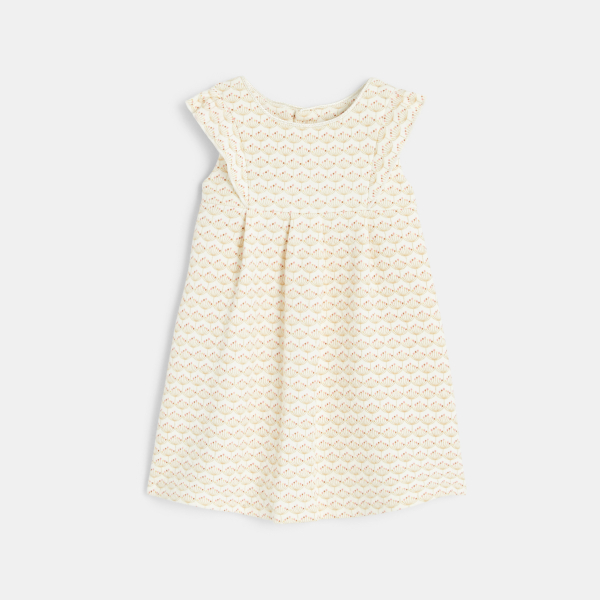 فستان قطني فاخر للفتيات الصغيرات